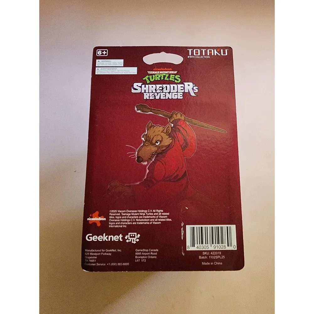 Teenage Mutant Ninja Turtles Master Splinter‎ 3
